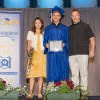 Photo of graduate on Stage click to see all images.